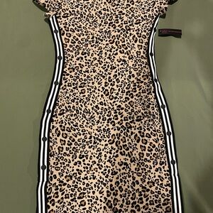 No Boundaries Leopard Print Top